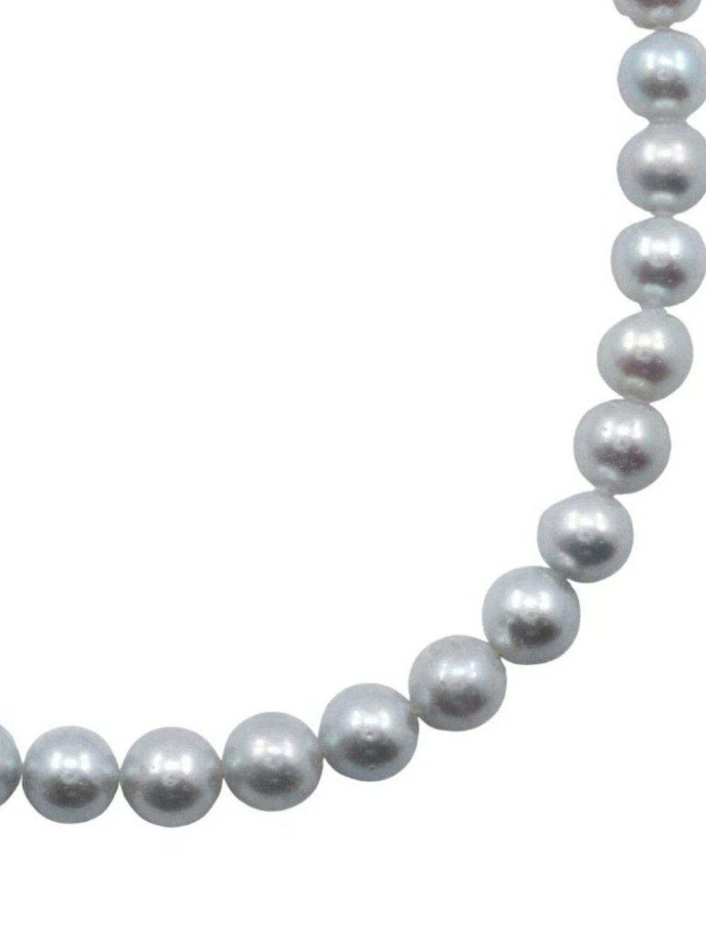 Pearl Necklace8.0～8.4ｍｍ Pearl/Silver 42.5g Women
